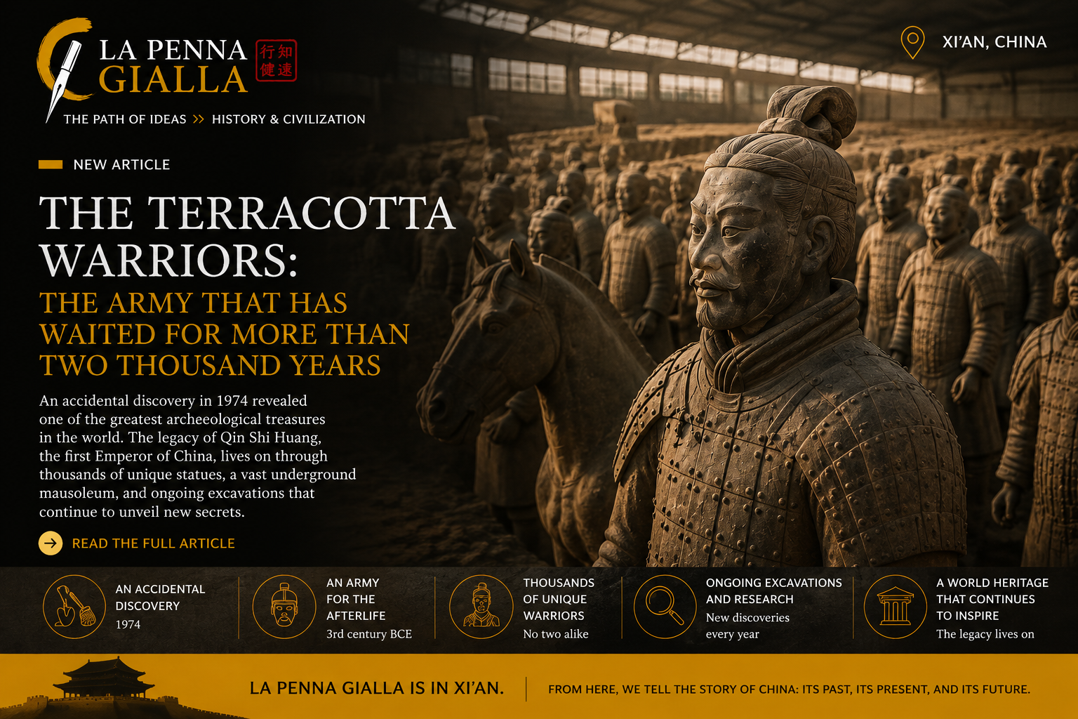 The Terracotta Warriors: The Army That Has Waited for More Than Two Thousand Years